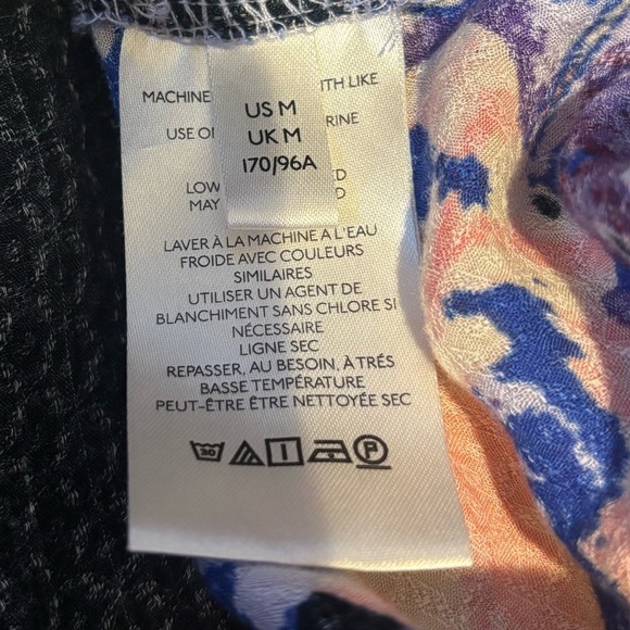 Free People “Brunch A Bunch” Floral Tunic Top 🌸 medium - Picture 9 of 9